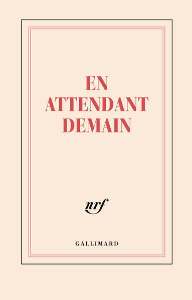 Carnet “En attendant demain” (papeterie)