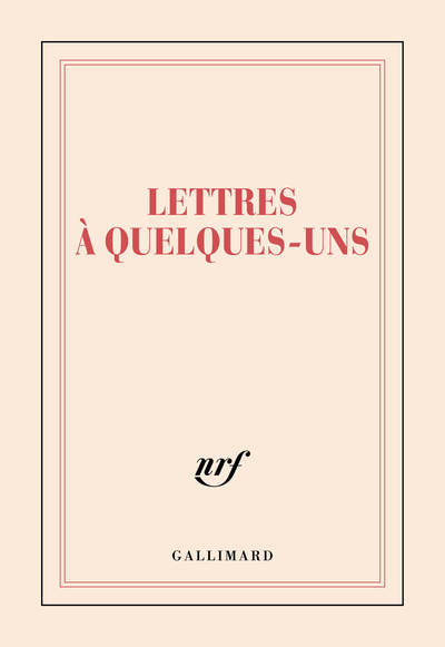 Étui de cartes “Lettres à quelques-uns” (papeterie)