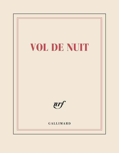 Carnet carré “Vol de nuit” (papeterie)