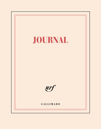 Carnet carré “Journal” (papeterie)