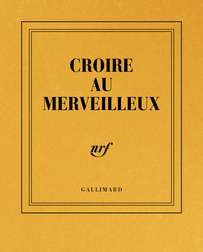 Carnet poche “Croire au Merveilleux” (papeterie)