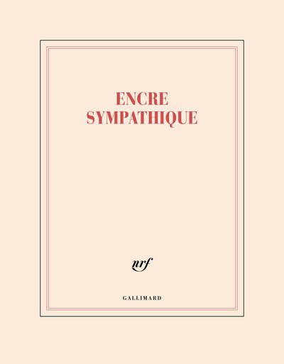 Carnet Grand format “Encre sympathique” (papeterie)