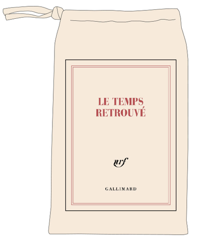 Pochette de carnet poche “Le temps retrouvé”