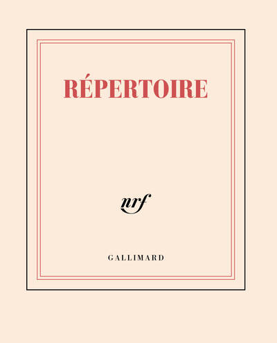 Répertoire littéraire (papeterie)