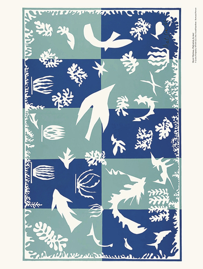 Planche Matisse – Polynésie – la mer