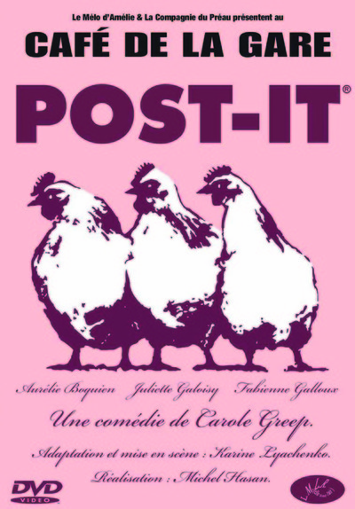 POST IT – DVD  CAFE DE LA GARE