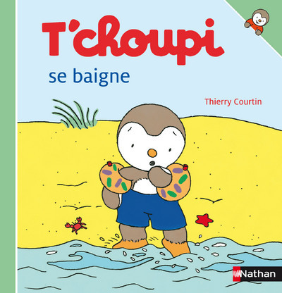 T’choupi se baigne