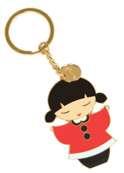 Porte-clés Thank you (lot de 6)