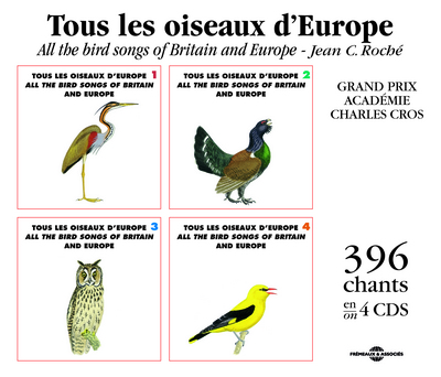 TOUS LES OISEAUX D’EUROPE