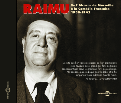 DE L’ALCAZAR DE MARSEILLE A LA COMEDIE FRANCAISE 1930 1942