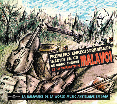 MALAVOI PREMIERS ENREGISTREMENTS 1969 DIRECTION MANO CESAIRE AVEC ALAIN JEAN-MARIE MUSIQUES ANTILLAI