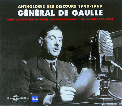 ANTHOLOGIE DES DISCOURS 1940 1969