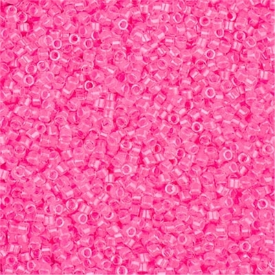 TUBE Luminous Cotton Candy 11/0 Miyuki Delica Bead   approx 7 gr