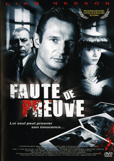 FAUTE DE PREUVE – DVD