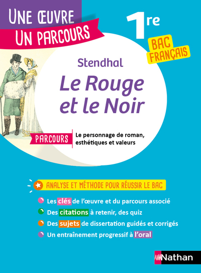 Le rouge et le noir – Une oeuvre un parcours 1re BAC Français