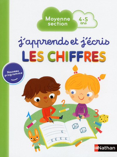 J’apprends j’écris – Chiffres MS