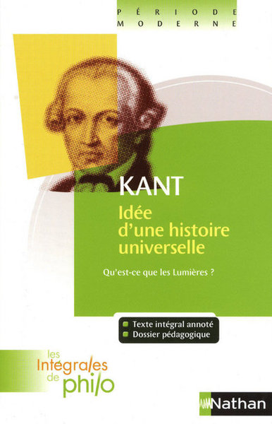 Les intégrales de Philo – KANT, Qu’est-ce que les Lumières?