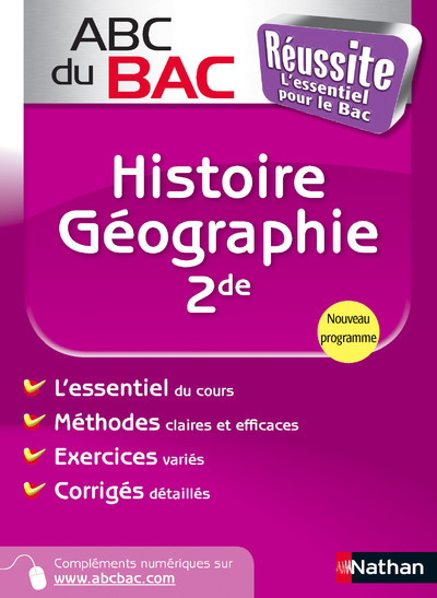 ABC du BAC Réussite Histoire – Géographie 2de