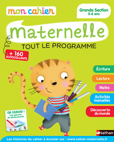 Mon cahier maternelle – Grande section 5-6 ans