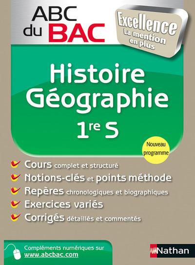 ABC du BAC Excellence Histoire – Géographie 1re S