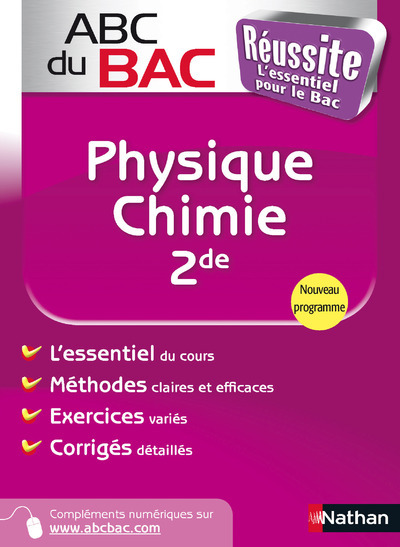 ABC du BAC Réussite Physique – Chimie 2de