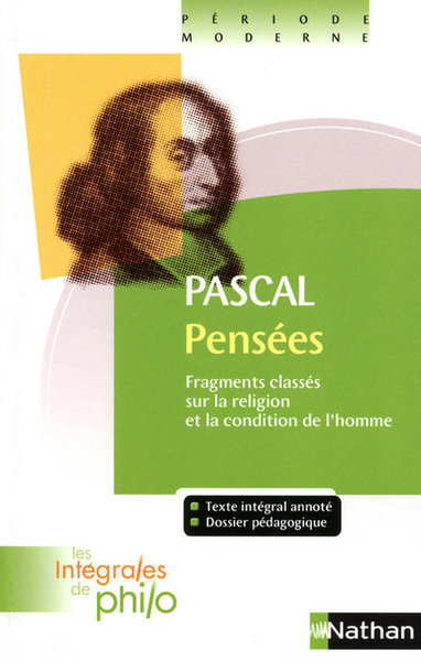 Les intégrales de Philo – PASCAL, Pensées