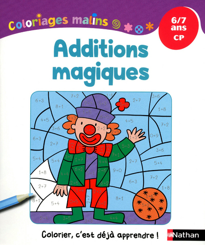 ADDITIONS MAGIQUES CP 6/7 ANS