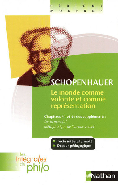 Les intégrales de Philo – SCHOPENHAUER, Le Monde comme Volonté et comme Représentation
