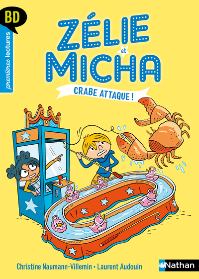 Zélie et Micha – tome 3 : Crabe attaque !