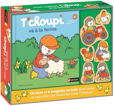 Mon coffret T’choupi va à la ferme