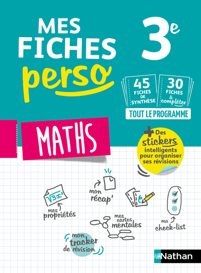 Mes fiches perso Maths 3e