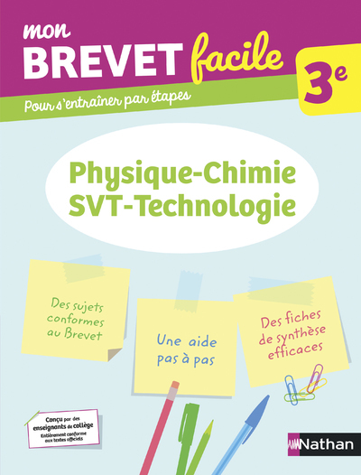 Mon Brevet facile – Physique-Chimie – SVT-Technologie 3e