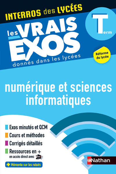Interros des Lycées Numérique Sciences Informatiques – Terminale
