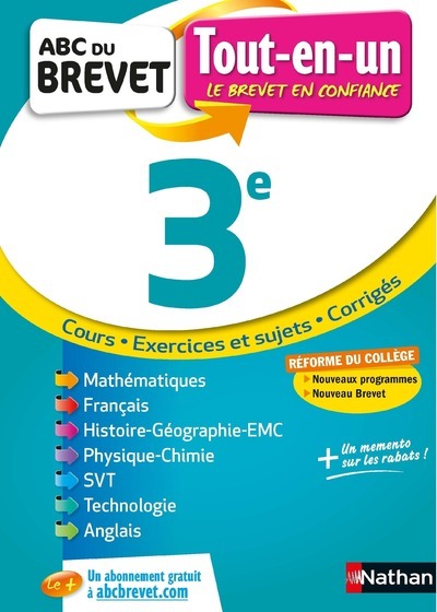 ABC du Brevet 3e – Tout-en-un