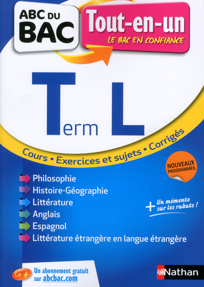 Tout en un – Terminale L – ABC du BAC