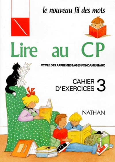 Lire au CP- Cahier exercices 3 – CP
