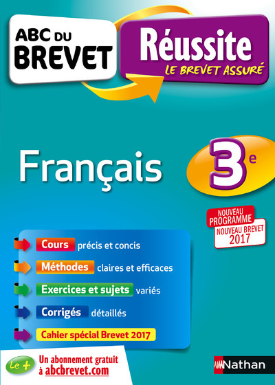 ABC Réussite Brevet Français – 3ème – Nouveau brevet