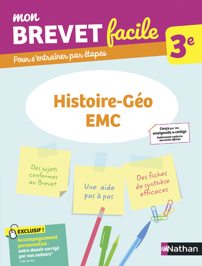 Mon Brevet facile – Histoire-Géo / EMC 3e