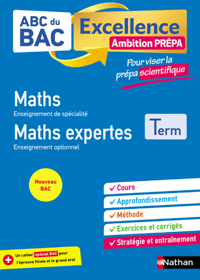 ABC BAC Excellence – Maths prépa scientifique Term