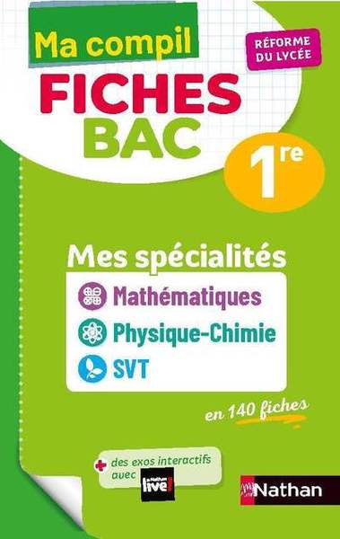 Compil Fiches Maths / PC / SVT – 1re