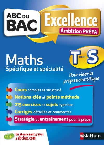 ABC Excellence – Ambition Prépa – Maths Terminale S