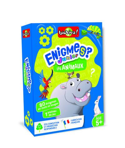 ENIGMES JUNIOR – LES ANIMAUX (5+)