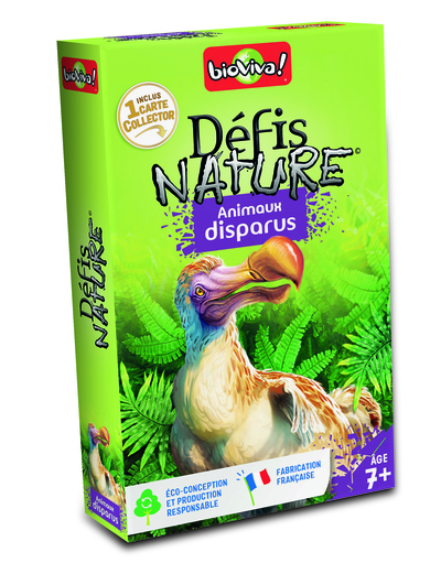 DEFIS NATURE – ANIMAUX DISPARUS (7+)