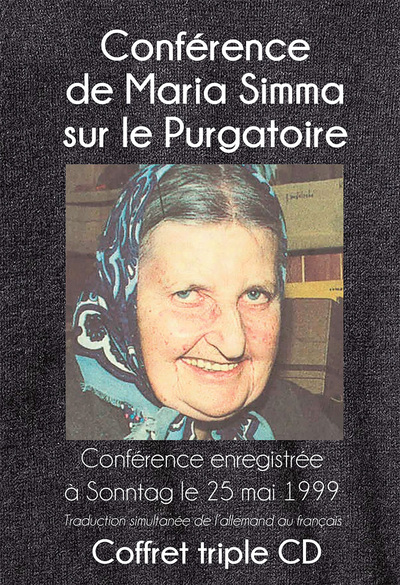 Conférence de Maria Simma sur le purgatoire – lot de 3CD – CD210a