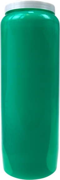 Lampe de sanctuaire huile végétale – Vert