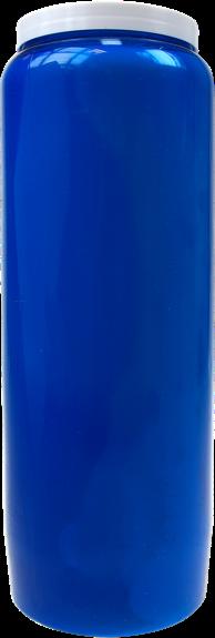 Lampe de sanctuaire huile végétale – Bleu