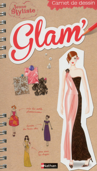 Carnet de dessin:Glam’