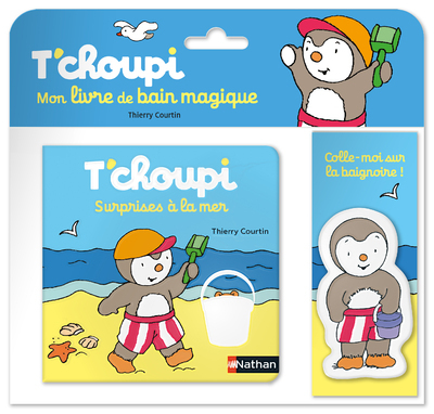 T’choupi Surprises à la mer – Mon livre de bain magique