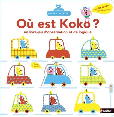 Où est Koko ? Un livre-jeu d’observation et de logique