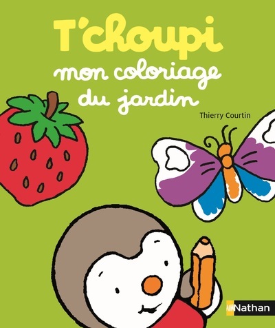 T’choupi: mon coloriage du jardin